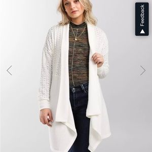 Daytrip Large White Cardigan.  Like new!